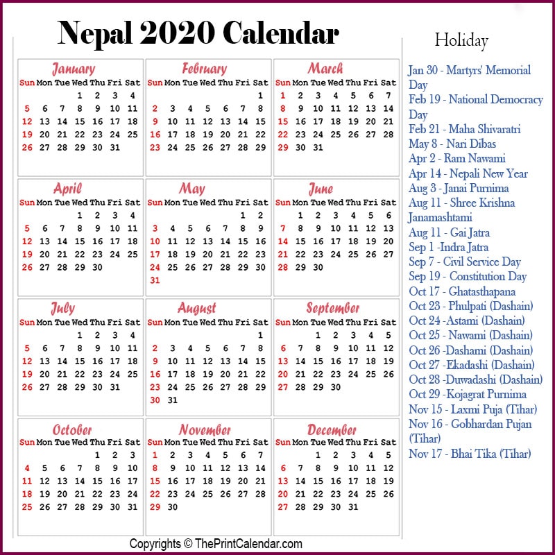 Calendar Nepali 2080 2024 Easy to Use Calendar App 2024