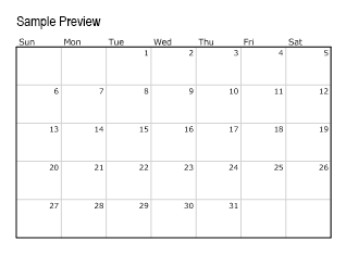  printable calendar templates, blank calendar printable